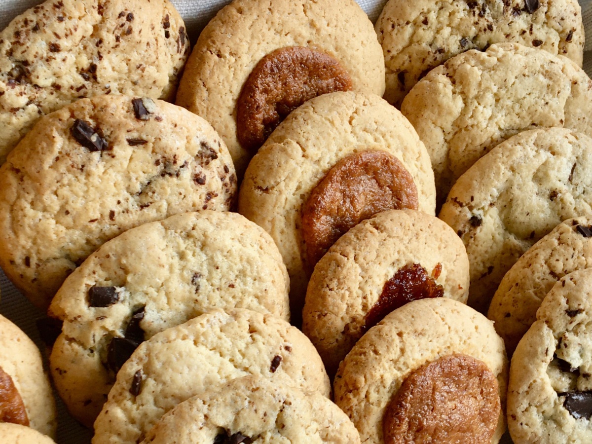 Easy cookies – with or without Sourdough waste, & a potted biscuit history!